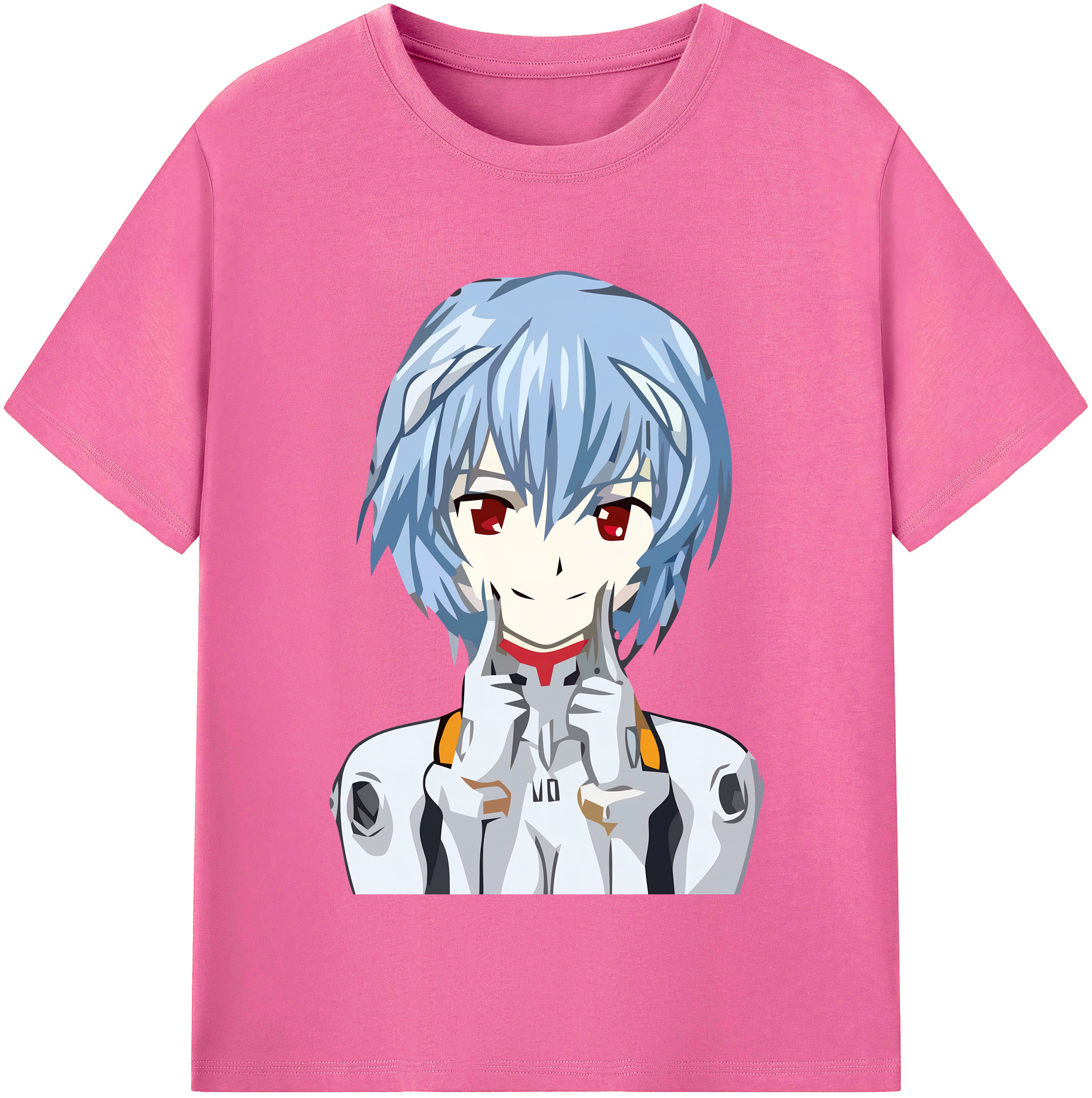 （画像用） EVA 新世紀エヴァンゲリオン レディースカジュアルプリントTシャツ（綿100％）